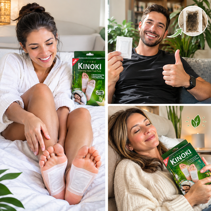 🔥🌿 KINOKI™ DETOX — ¡Despierta Más Ligero y Renovado! 🦶✨